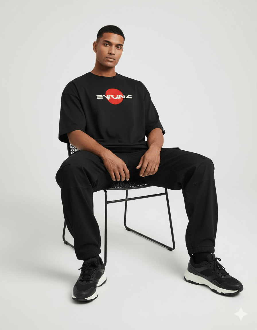 EvilInc Katana Unisex Oversized Terry Shirt - Evil Inc