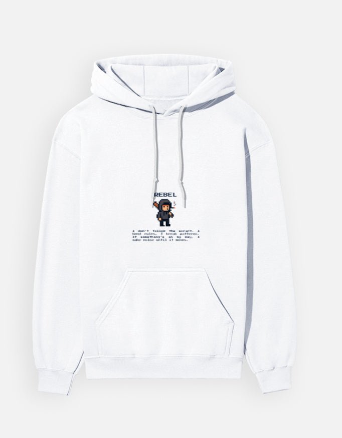EvilInc Pixels Rebel Unisex Hoodie - Evil Inc